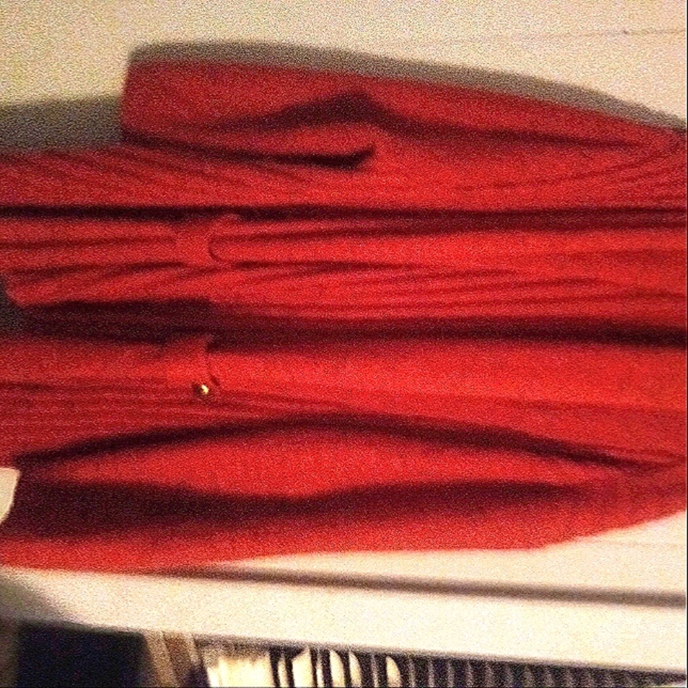 Opened sweater